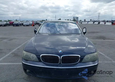 2007 BMW 750Li z USA, uszkodzony, nr VIN WBAHN83597DT67330